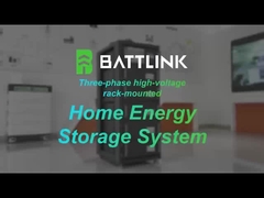 BATTLINK armazenamento de energia doméstica de 10-25kwh em rack de alta tensão trifásico